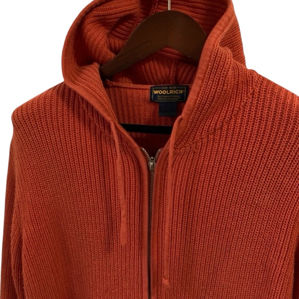 Woolrich Zip Cardigan Hoodie XL